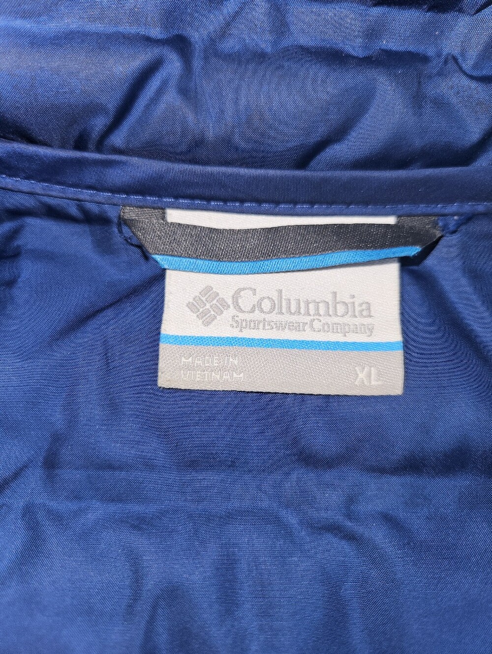 Columbia Men's Silver Falls Puffer Vest 660 Duck Down Navy Blue XL - Picture 5 of 11